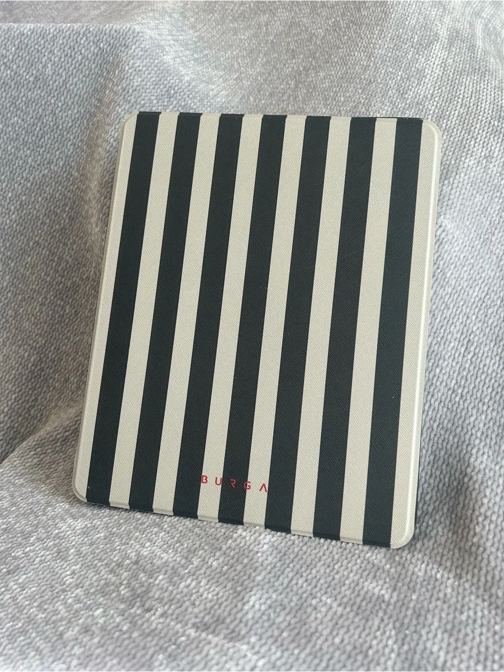 BURGA Black & Ivory/ White Stripe iPad Pro 11 Case | Prophecy Pattern